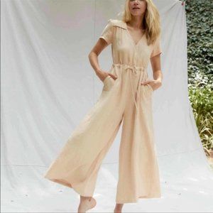 NWT Christy Dawn - The Dawn Jumper - Corn Husk Linen - size L